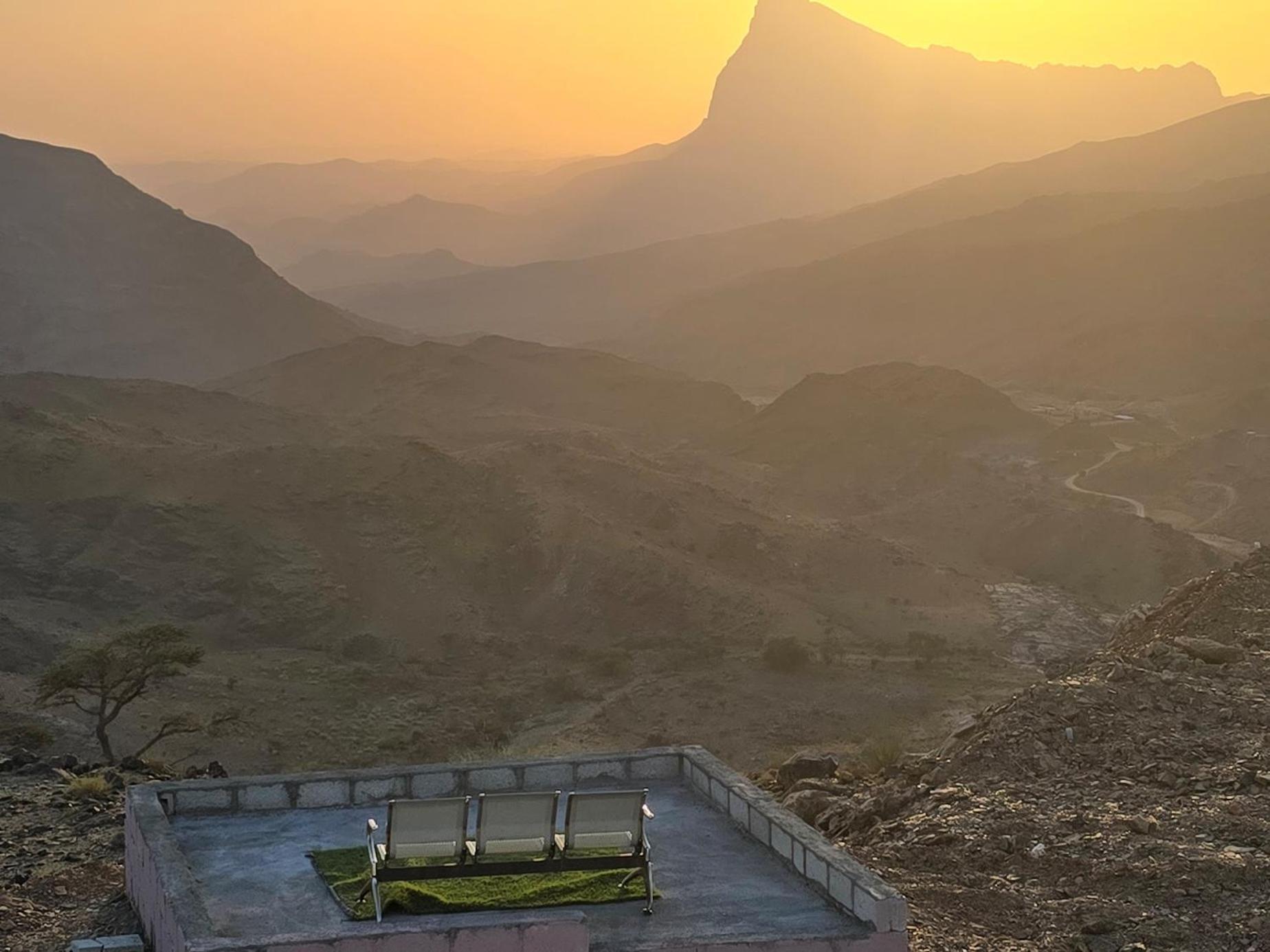 Willa Jabal Shams Bayt Kawakib Misfāh Zewnętrze zdjęcie